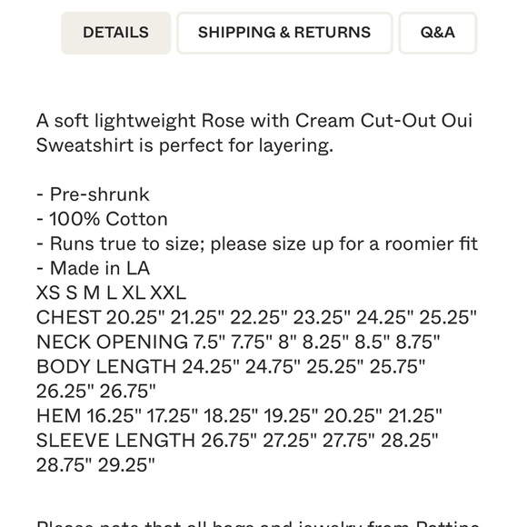 Clare V. Pale Blue Sweatshirt with Poppy Lips - Picture 7 of 8